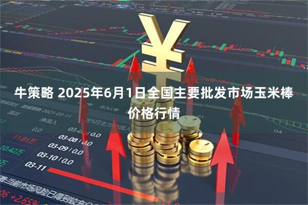 牛策略 2025年6月1日全国主要批发市场玉米棒价格行情