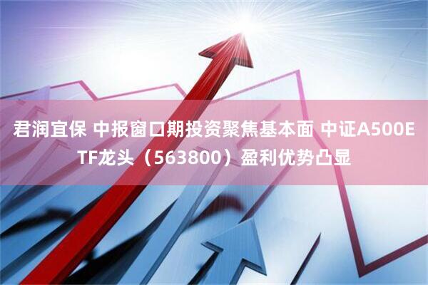 君润宜保 中报窗口期投资聚焦基本面 中证A500ETF龙头（563800）盈利优势凸显
