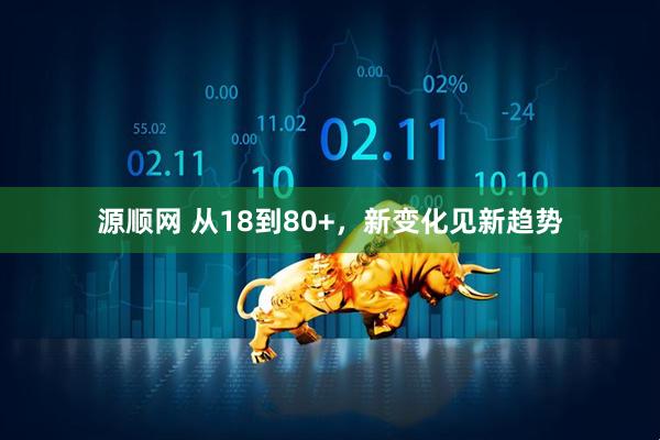 源顺网 从18到80+，新变化见新趋势