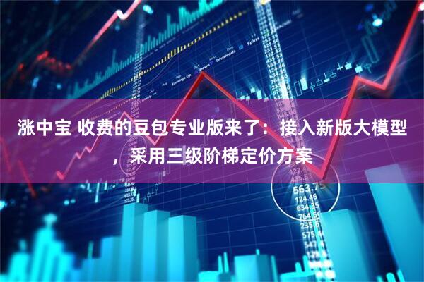 涨中宝 收费的豆包专业版来了：接入新版大模型，采用三级阶梯定价方案